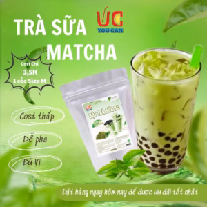 Bột Trà Sữa Matcha Hòa Tan, Trà Sữa Trân Châu Đậm Vị, Thơm Ngon, Dễ Pha, Nước Uống Giải Khát Túi 500Gr - Lady'S Passion