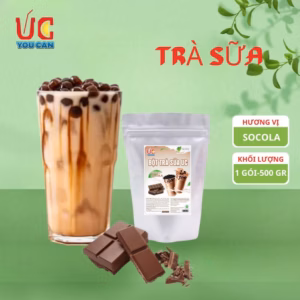 Bột Trà Sữa Socola Hòa Tan, Trà Sữa Trân Châu Đậm Vị, Thơm Ngon, Nước Uống Giải Khát, Dễ Pha Túi 500Gr - Lady'S Passion