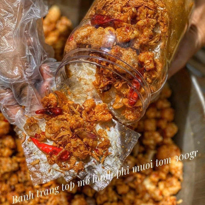 Tóp Mỡ Hành Phi Muối Tôm Siêu Ngon 300G - Winnie House