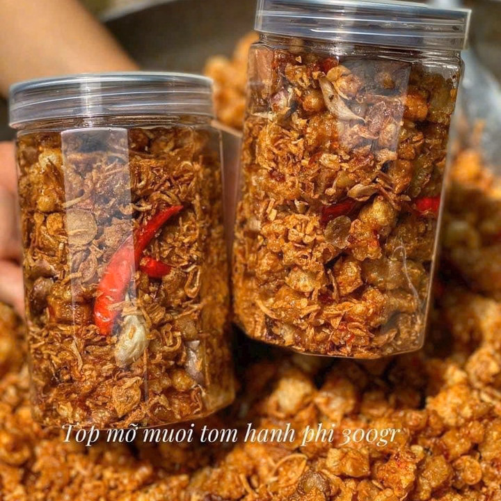 Tóp Mỡ Hành Phi Muối Tôm Siêu Ngon 300G - Winnie House - Ảnh 3