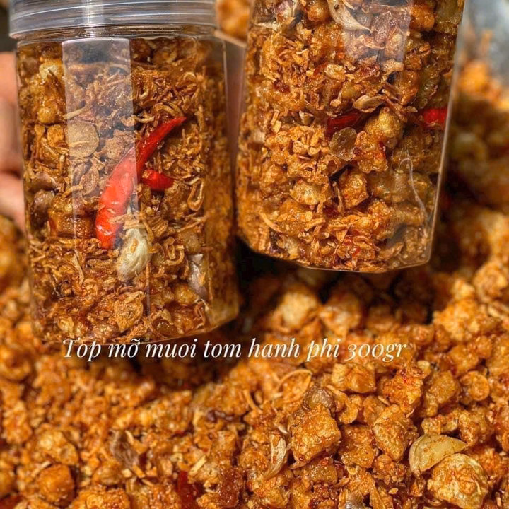 Tóp Mỡ Hành Phi Muối Tôm Siêu Ngon 300G - Winnie House - Ảnh 2