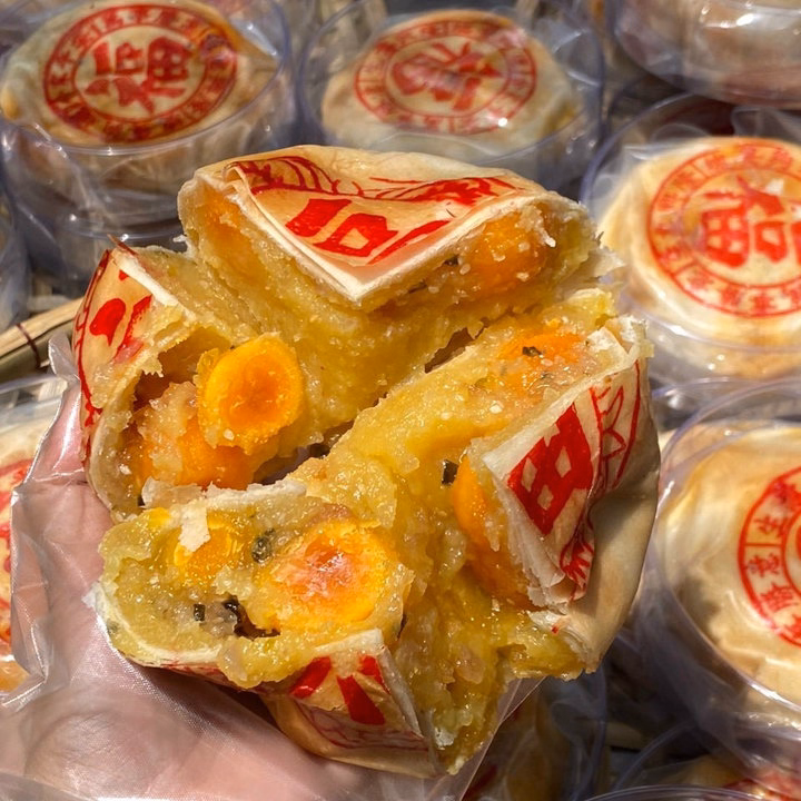 Bánh Pía Đậu Xanh Mỡ Hành Siêu To, Ăn Là Phê 600G - Winnie House - Ảnh 3