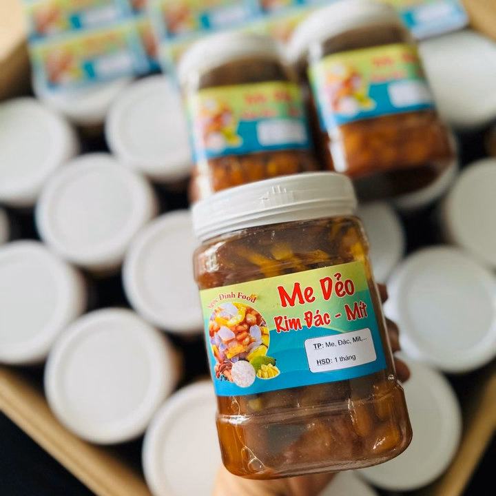 Me Dẻo Rim Đác Mít Hạt Mềm Dẻo Thơm Ngon Giải Nhiệt Mùa Hè 1Kg - Winnie House - Ảnh 3
