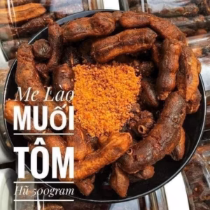 Me Lào Nguyên Trái Chấm Muối Tôm 500G - Winnie House