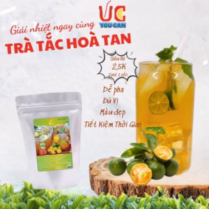 [Túi 1Kg] Bột Trà Tắc Hòa Tan Tiện Lợi, Giàu Vitamin C, Không Chứa Chất Bảo Quản U009 - Lady'S Passion