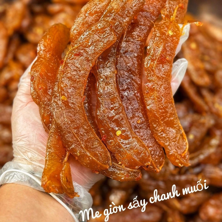 Me Giòn Sấy Chanh Muối Siêu Ngon, Đắc Sản Biếu Khách Gần Xa 500G - Winnie House - Ảnh 4