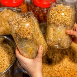 Bánh Tráng Chà Bông Xù Tỏi Thơm Lừng Siêu Ngon 400G - Winnie House