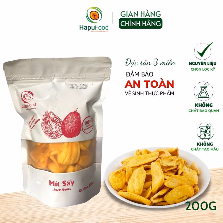 Mít Sấy Khô Giòn Tan Ăn Liền, Nguyên Liệu Loại 1 Ăn Là Ghiền Túi 200G 300G Hp004 - Lady'S Passion