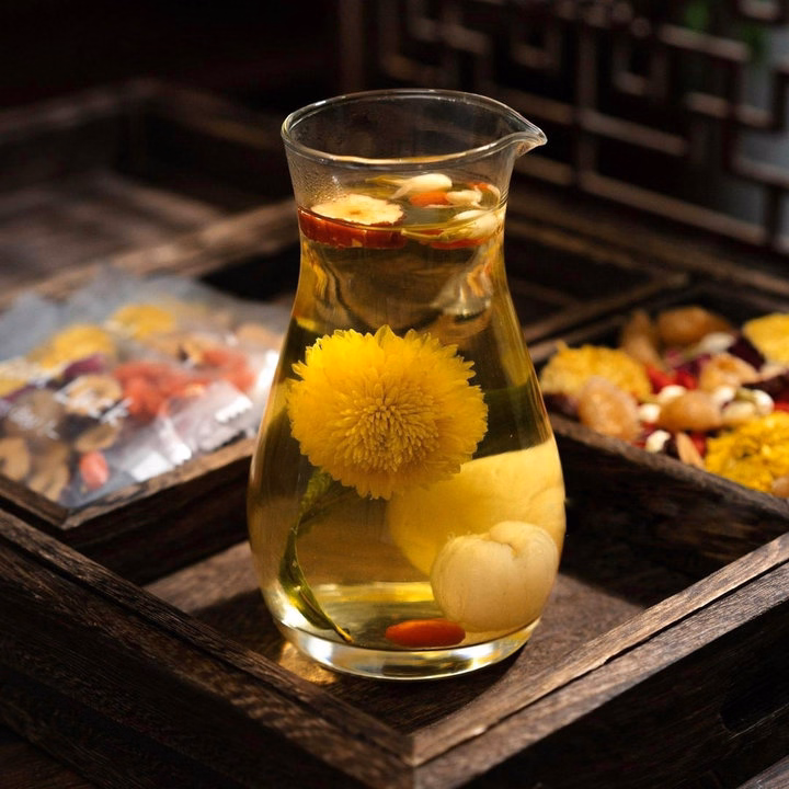 Trà Hoa Thảo Mộc 7 Vị Dưỡng Nhan Đẹp Da/ Hộp Mix 10 Gói Nhiều Vị - Bamboo - Ảnh 8