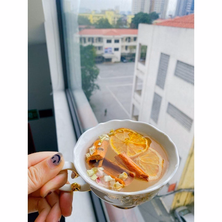 Trà Cam Sả Quế Detox Tăng Sức Đề Kháng - Bamboo - Ảnh 3