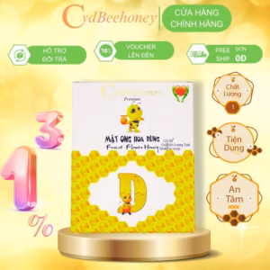 Hộp Mật Ong Hoa Rừng 12X10G - Cvdbeehoney