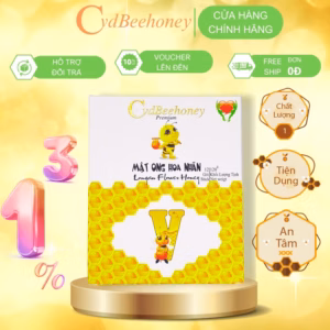 Hộp Mật Ong Hoa Nhãn 12X10G - Cvdbeehoney