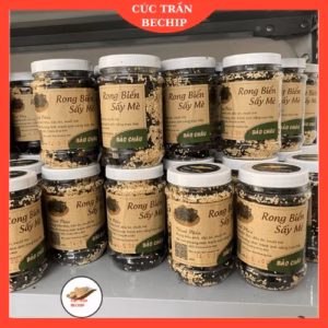 Combo 5 Hủ Rong Biển Sấy Tỏi Mè, Rong Biển Rắc Cơm, Giòn Rụm, Giàu Dinh Dưỡng Ctb621 - Bechip