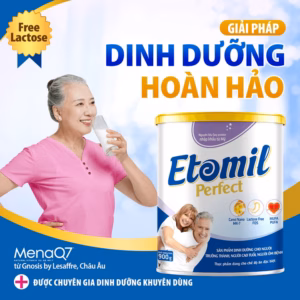 Sữa Etomil Perfect Cho Người Lớn Tuổi, Người Ốm Bệnh Dinh Dưỡng Vàng Cho Người Cao Tuổi, Hương Vị Dễ Uống - Etomil