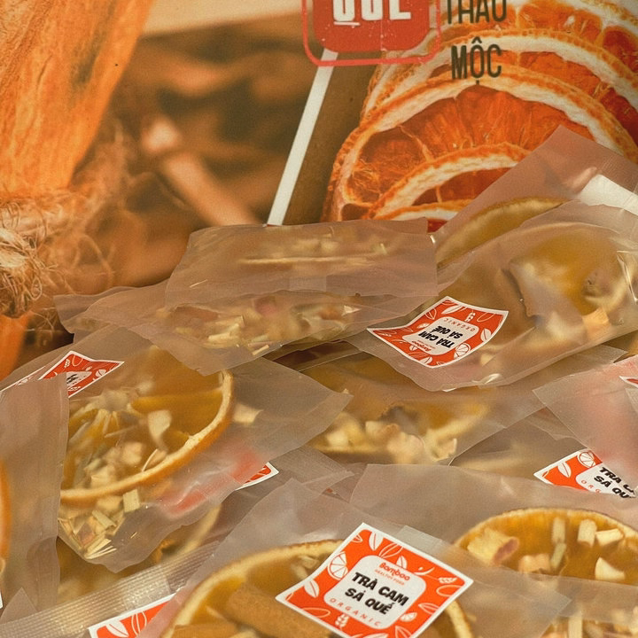 Trà Cam Sả Quế Detox Tăng Sức Đề Kháng - Bamboo - Ảnh 8