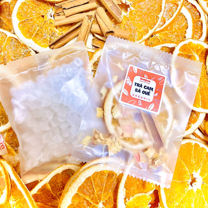Trà Cam Sả Quế Detox Tăng Sức Đề Kháng - Bamboo - Ảnh 10