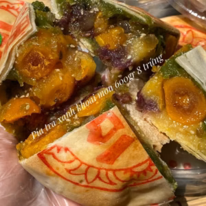 Bánh Pía Trà Xanh Khoai Môn Mỡ Hành Siêu To Khổng Lồ - Winnie House