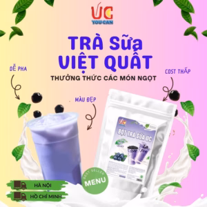 Trà Sữa Việt Quất, Trà Sữa Đậm Vị, Thơm Ngon, Nước Uống Giải Khát Dễ Pha Túi 500Gr Tsvq - Lady'S Passion
