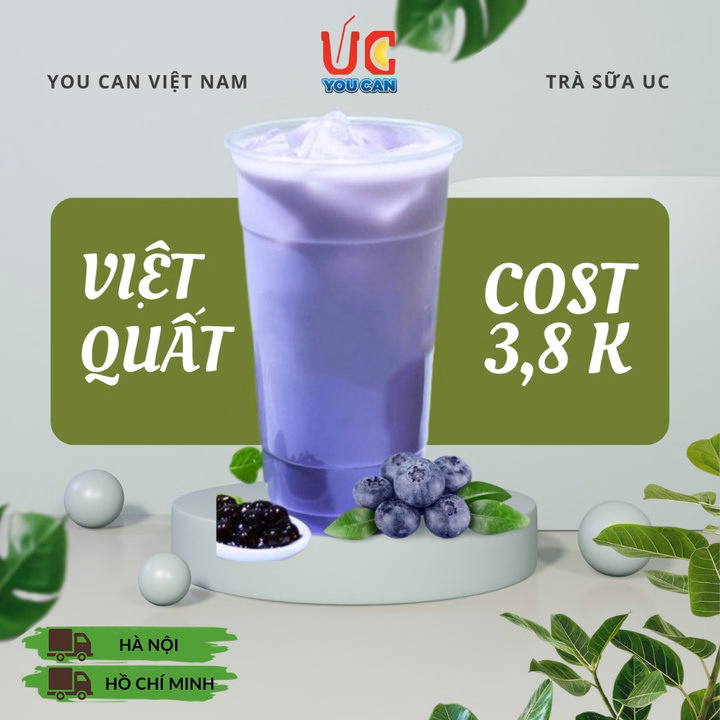 Trà Sữa Việt Quất, Trà Sữa Đậm Vị, Thơm Ngon, Nước Uống Giải Khát Dễ Pha Túi 500Gr Tsvq - Lady'S Passion - Ảnh 4