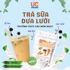 Trà Sữa Dưa Lưới, Trà Sữa Đậm Vị, Thơm Ngon, Nước Uống Giải Khát Dễ Pha Túi 500Gr Tsdl - Lady'S Passion