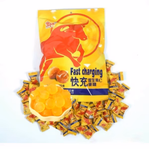 Kẹo Ngậm Tăng Lực Bò Húc Gói 320G - Minh Ngọc