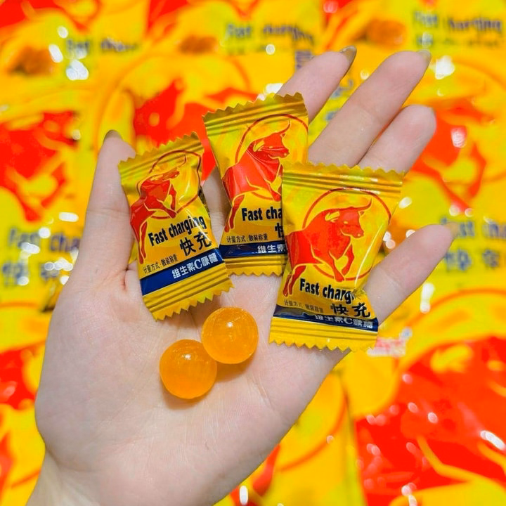 Kẹo Ngậm Tăng Lực Bò Húc Gói 320G - Minh Ngọc - Ảnh 4