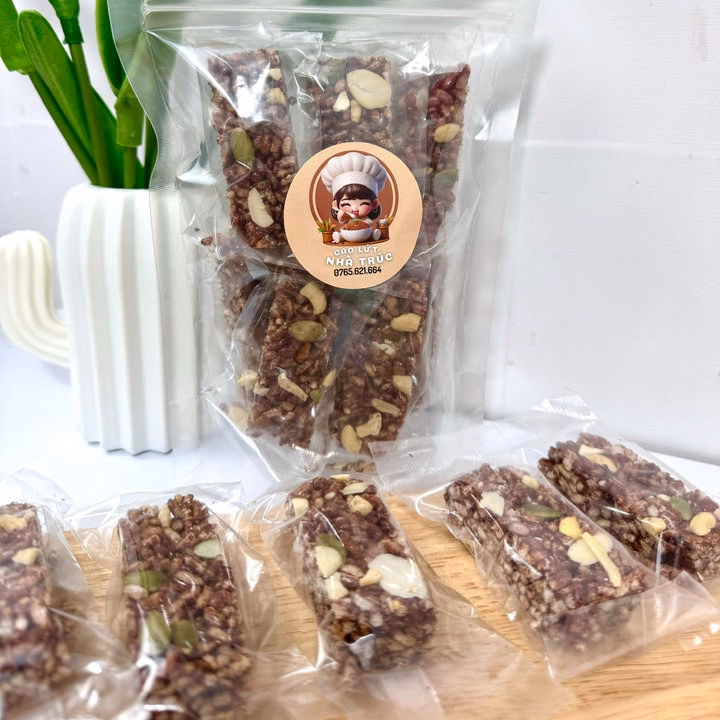 Thanh Gạo Lứt Mix Hạt Túi 100G Và 500G - Anvatnhatruc - Ảnh 4