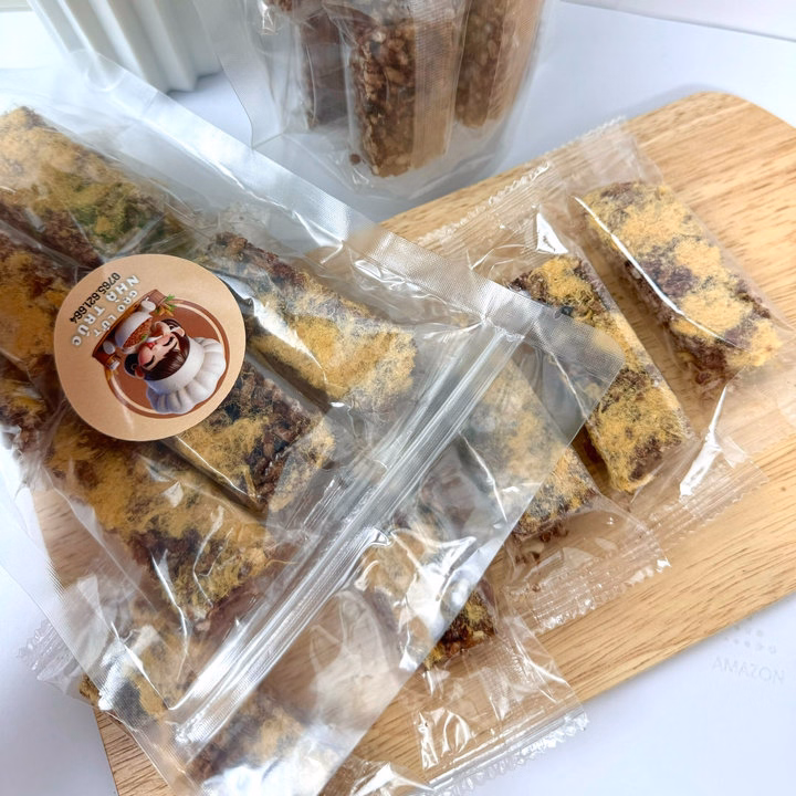 Thanh Gạo Lứt Chà Bông Túi 100G Và 500G - Anvatnhatruc - Ảnh 6