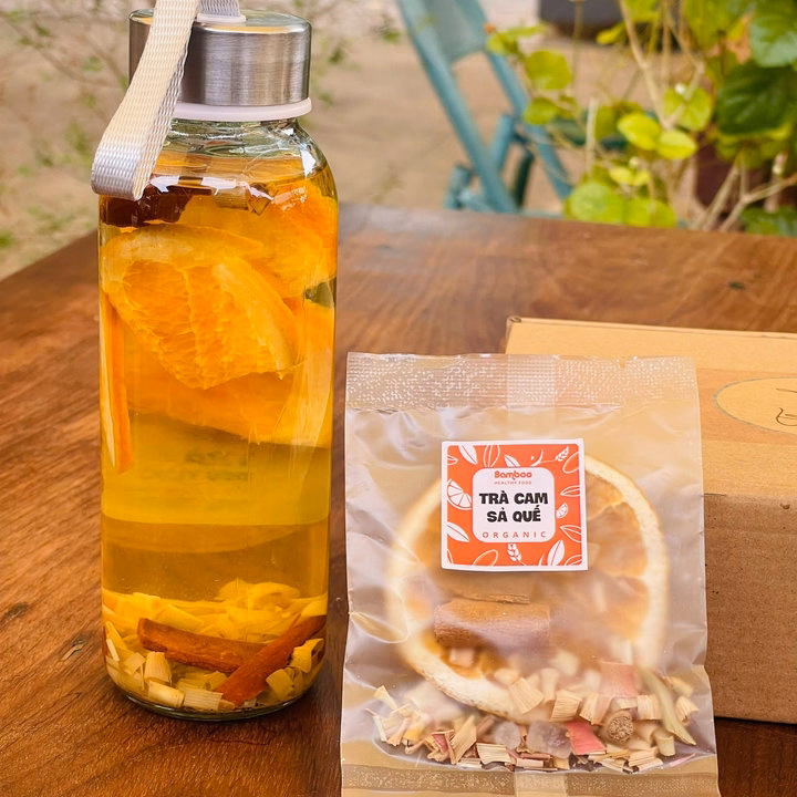 Trà Cam Sả Quế Detox Tăng Sức Đề Kháng - Bamboo - Ảnh 17