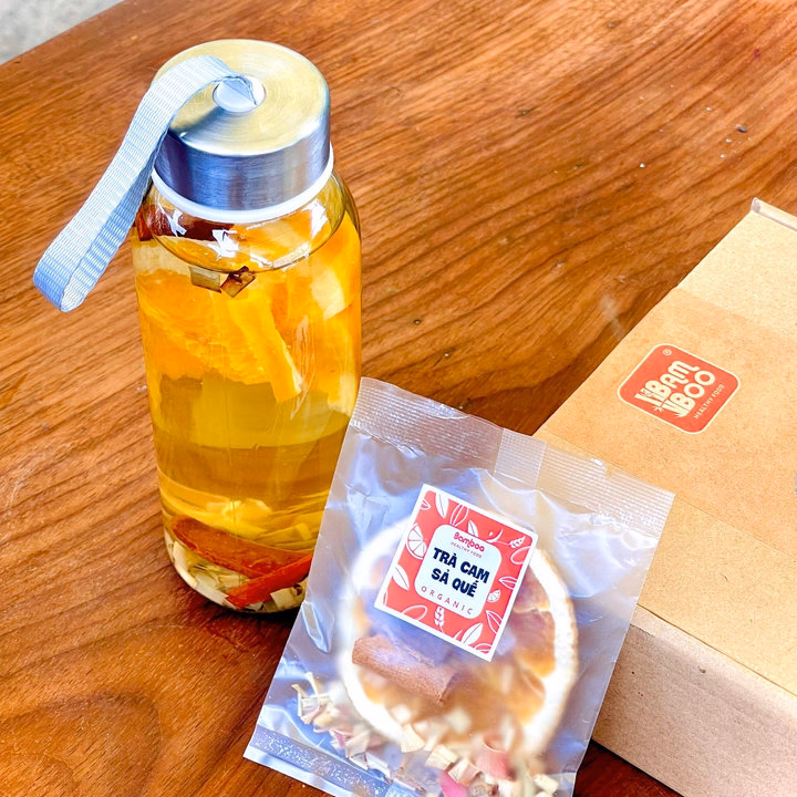 Trà Cam Sả Quế Detox Tăng Sức Đề Kháng - Bamboo - Ảnh 18