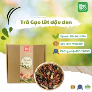 Trà Gạo Lứt Huyết Rồng Đậu Đen Xanh Lòng Lá Dứa - Bamboo