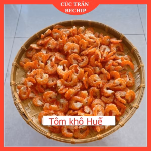 100G Tôm Khô Không Đầu, Bóc Vỏ, Ngon Mềm, Ngọt Nước, Dai, Không Tanh, Hàng Cao Cấp Loại 1 - Ctb709