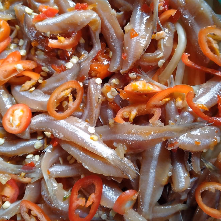 Mắm Cá Cơm Chưa Trộn Đu Đủ 500G - Vựa Khô Bến Tre - Ảnh 2