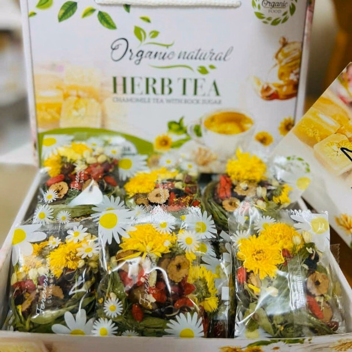 Trà Hoa Thảo Mộc Dưỡng Nhan 7 Vị 25 Gói, Bí Quyết Làm Đẹp 25 Gói - Winnie House - Ảnh 3