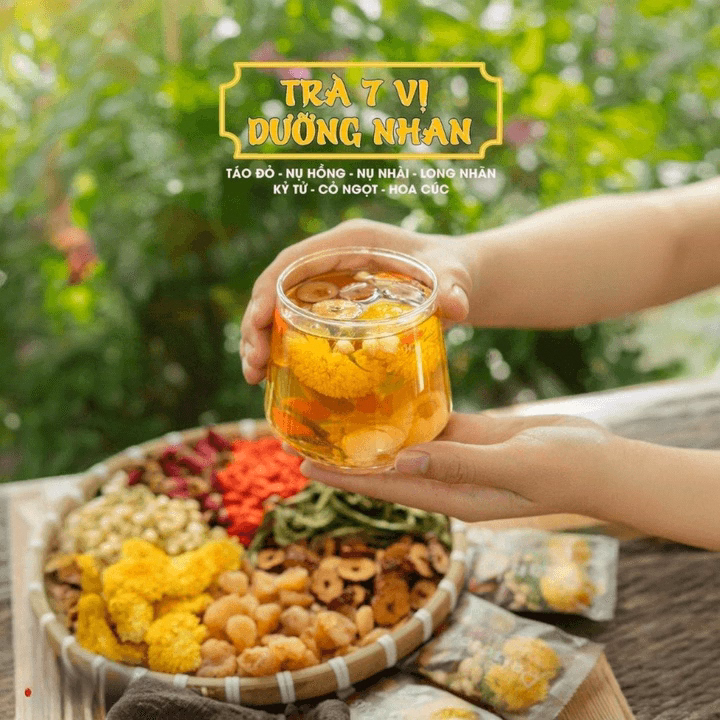 Trà Hoa Thảo Mộc Dưỡng Nhan 7 Vị 25 Gói, Bí Quyết Làm Đẹp 25 Gói - Winnie House