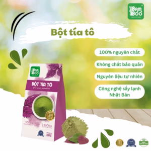 Bột Tía Tô Nguyên Chất 100G - Bamboo