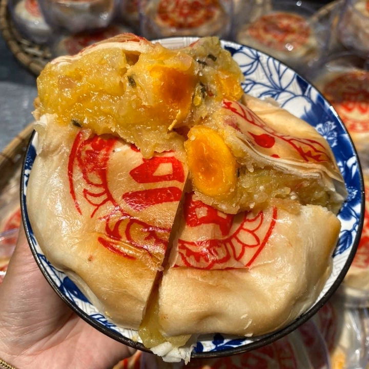 Bánh Pía Đậu Xanh Mỡ Hành Siêu To, Ăn Là Phê 600G - Winnie House - Ảnh 7