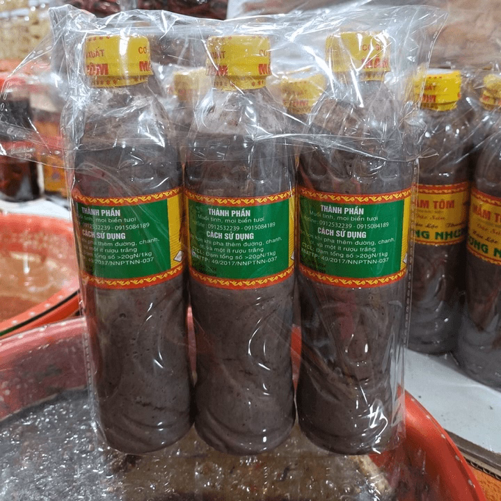 Mắm Tôm Phương Nhung, Mắm Tôm Ăn Bún Đậu, Đặc Sản Thanh Hóa Chai 500G - Ctb739 - Ảnh 3