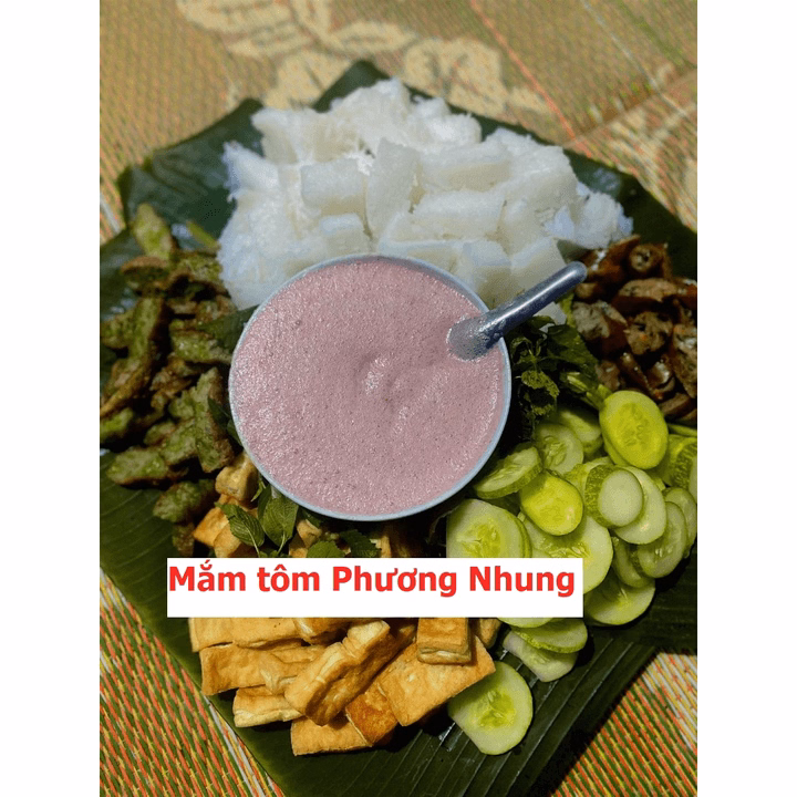 Mắm Tôm Phương Nhung, Mắm Tôm Ăn Bún Đậu, Đặc Sản Thanh Hóa Chai 500G - Ctb739 - Ảnh 8