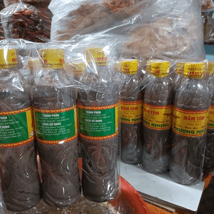 Mắm Tôm Phương Nhung, Mắm Tôm Ăn Bún Đậu, Đặc Sản Thanh Hóa Chai 500G - Ctb739 - Ảnh 6