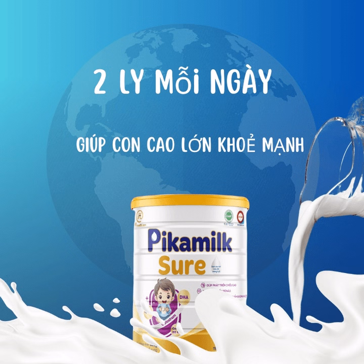 Sữa Pikamilk Sure Phát Triển Chiều Cao, Não Bộ, Tăng Cường Hệ Miễn Dịch Cho Bé Trên 36 Tháng Tuổi-Pikamilk - Ảnh 7