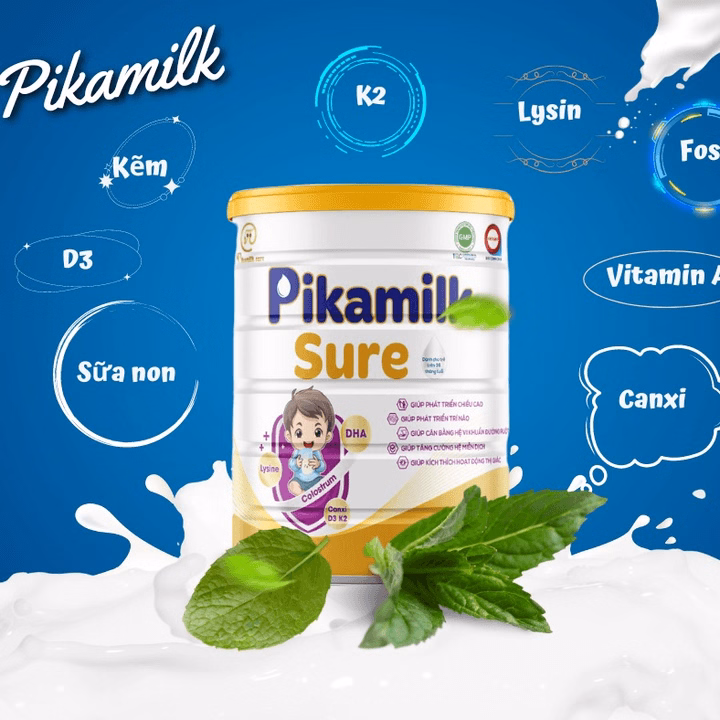 Sữa Pikamilk Sure Phát Triển Chiều Cao, Não Bộ, Tăng Cường Hệ Miễn Dịch Cho Bé Trên 36 Tháng Tuổi-Pikamilk - Ảnh 5