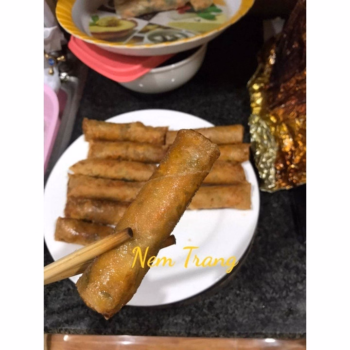 Bánh Ram Hà Tĩnh, Tệp Ram, Vỏ Ram Cuốn Ngon Hảo Hạng, Hút Chân Không, Giòn Lâu, Dễ Cuốn 90-100 Tờ - Ctb764 - Ảnh 4