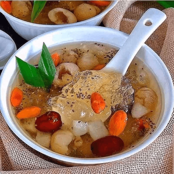 Set Chè Dưỡng Nhan, Set Nấu Chè Dưỡng Nhan Tuyết Yến 14 Vị Thượng Hạng, Có Đông Trùng - Ctb766 - Ảnh 8