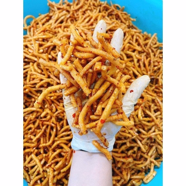 Bánh Thèo Lèo (1Kg) Cay Cay, Mặn Mặn Giòn Ngon, Bánh Neo Giòn Cay Ăn Là Ghiền - Ctb772 - Ảnh 6