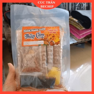 Combo 5 Gói Bánh Tráng Cuộn Thập Cẩm Chấm Sốt Bơ Me Thơm Ngon Khó Cưỡng - Ctb775