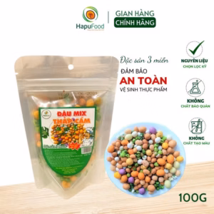 Đậu Mix Thập Cẩm Gói 100G, Giòn Rụm Thơm Ngon, Đồ Ăn Vặt Cho Mẹ Và Bé D01 - Lady'S Passion