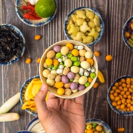 Đậu Mix Thập Cẩm Gói 100G, Giòn Rụm Thơm Ngon, Đồ Ăn Vặt Cho Mẹ Và Bé D01 - Lady'S Passion - Ảnh 3