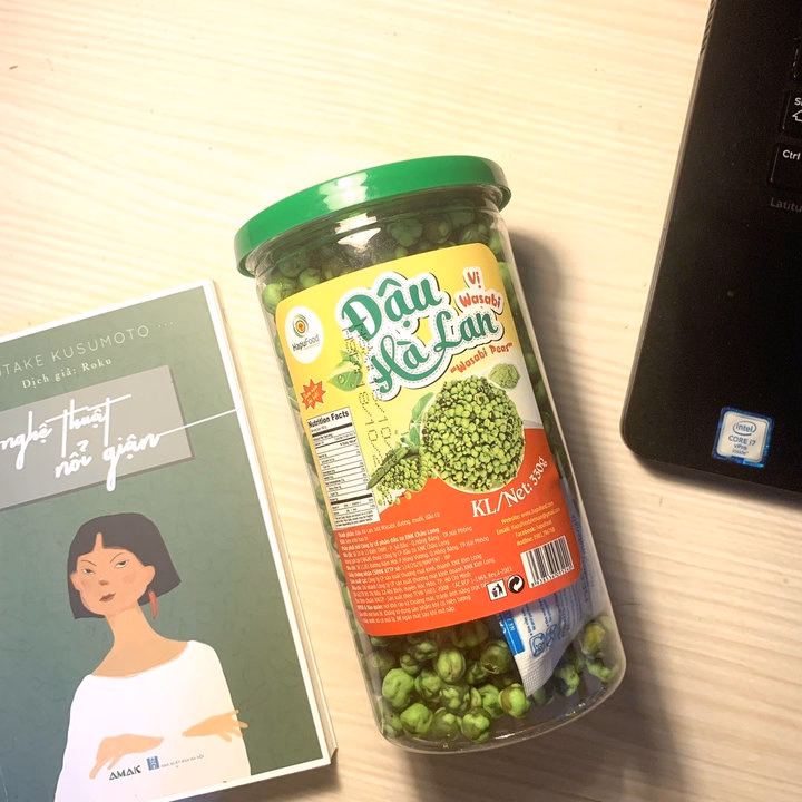 Đậu Hà Lan Vị Wasabi Hộp 330G, Dinh Dưỡng Đồ Ăn Vặt Cho Mẹ Và Bé D03 - Lady'S Passion - Ảnh 4