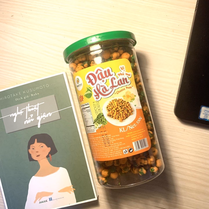 Đậu Hà Lan Vị Phô Mai Hộp 330G Đồ Ăn Vặt Cho Mẹ Và Bé D04 - Lady'S Passion - Ảnh 3